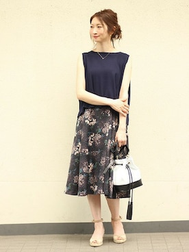 Yukoさん（レディース・166cm）の夏コーディネート