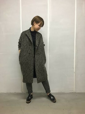 「08sircus（ゼロエイトサーカス）のアイテム（その他アウター）」を使った、JOURNAL STANDARD Lady's 心斎橋店スタッフCさん（メンズ・158cm）の夏コーディネート