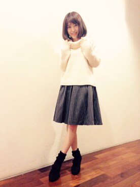 masakiさん（レディース・152cm）の冬コーディネート