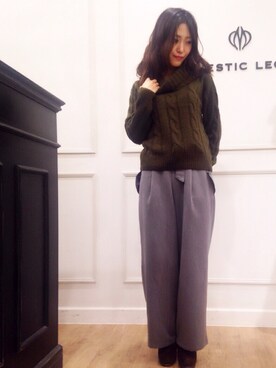 masakiさん（レディース・152cm）の秋コーディネート