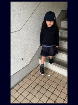 「ドラフトCC」｜acoさん（キッズ・100cm）の春コーディネート