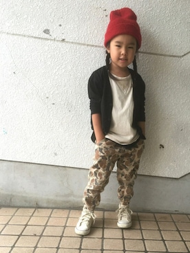 acoさん（キッズ・110cm）の夏コーディネート