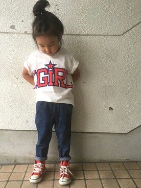 acoさん（キッズ・110cm）の夏コーディネート