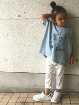 「5歳」｜「アイテム（福袋/福箱）」を使った、acoさん（キッズ・110cm）の夏コーディネート