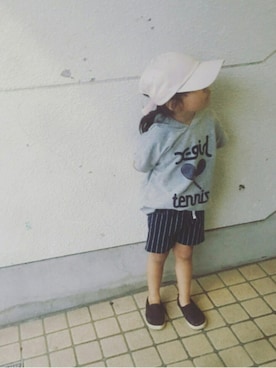 acoさん（キッズ・110cm）の夏コーディネート