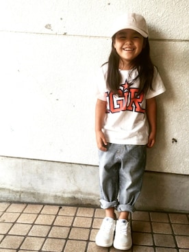 acoさん（キッズ・110cm）の夏コーディネート