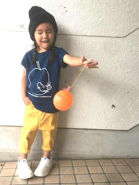 acoさん（キッズ・110cm）の夏コーディネート