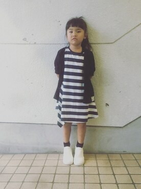 acoさん（キッズ・110cm）の秋コーディネート