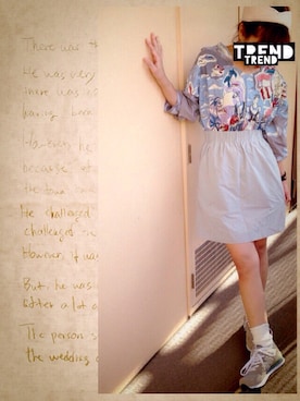 「オールグレー」｜「アイテム（腕時計）」を使った、ni-caさん（レディース・150cm）の秋コーディネート