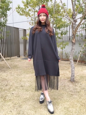 吉見衣世@インスタフォローしてね♡さんのコーディネート