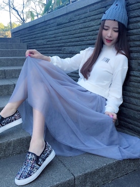 吉見衣世@インスタフォローしてね♡さんのコーディネート