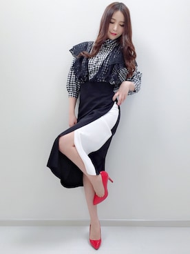 吉見衣世@インスタフォローしてね♡さんのコーディネート