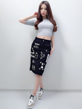 吉見衣世@インスタフォローしてね♡さんのコーディネート