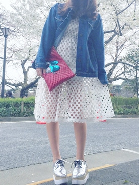 吉見衣世@インスタフォローしてね♡さんのコーディネート