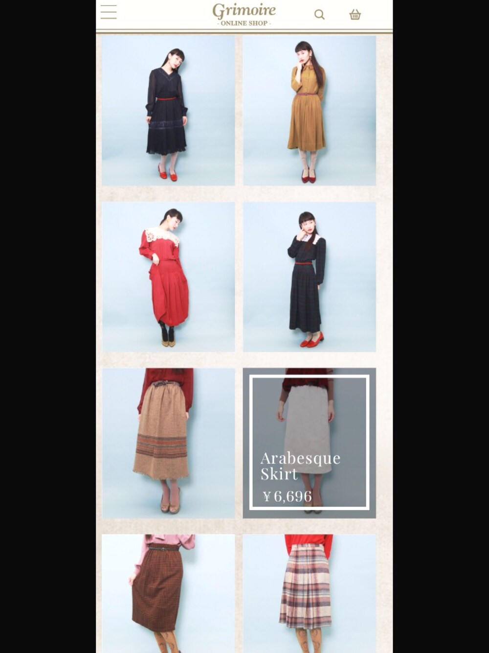 「秋コーデ、grimoire、grimoire almadel、グリモワール、モデル、撮影、fashion、vintage、ヴィンテージ」｜「Grimoireのアイテム（ドレス、その他）」を使った、濱田茉奈(ManaHamada)さん（レディース・162cm）の秋コーディネートの1枚目の写真