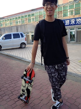 「Keelung」｜阿元さん（メンズ・174cm）の秋コーディネート