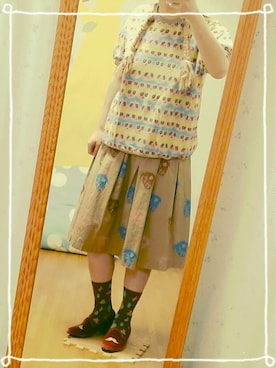 703さん（レディース・155cm）の春コーディネート