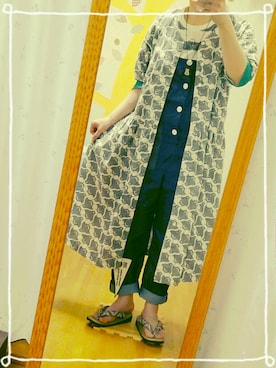 703さん（レディース・155cm）の春コーディネート