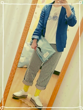 703さん(レディース・155cm)の春コーディネート