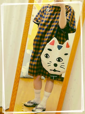 703さん（レディース・155cm）の夏コーディネート