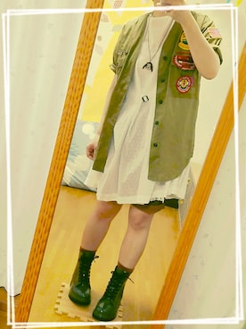 703さん(レディース・155cm)の夏コーディネート