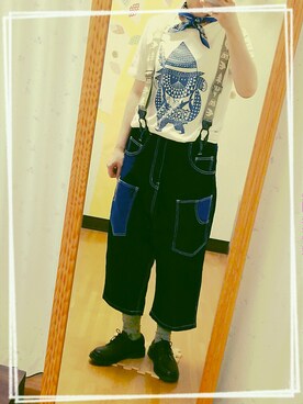 703さん（レディース・155cm）の夏コーディネート