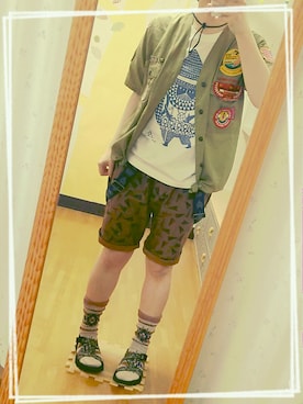 703さん(レディース・155cm)の夏コーディネート