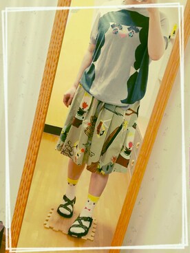 703さん（レディース・155cm）の夏コーディネート