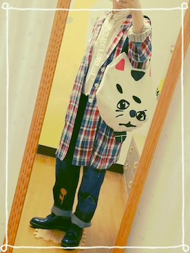 703さん(レディース・155cm)の秋コーディネート