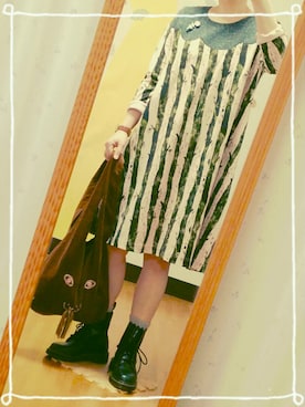 703さん(レディース・155cm)の秋コーディネート