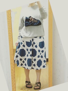 703さん（レディース・155cm）の春コーディネート