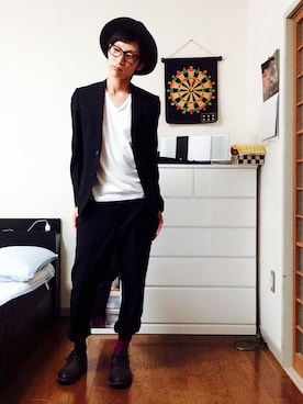 「Pledge（プレッジ）のアイテム（ジャケット/アウター）」を使った、t.c.r×2さん（メンズ・172cm）の夏コーディネート