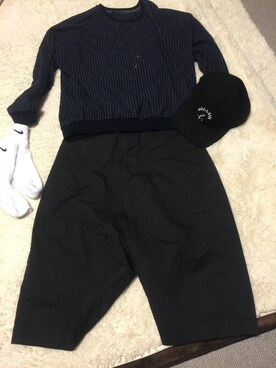 「ADAM ET ROPE'（アダムエロペ）のアイテム（キャップ）」を使った、しょーごさん（メンズ・170cm）の春コーディネート
