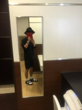 「ADAM ET ROPE'（アダムエロペ）のアイテム（アクセサリー）」を使った、しょーごさん（メンズ・170cm）の夏コーディネート
