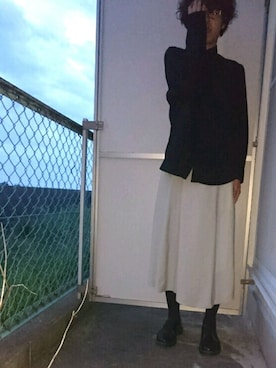 「Dr. Martens（ドクターマーチン）のDr.Martens (ドクターマーチン)/1461 3EYE GIBSON SHOES（その他シューズ）」を使った、戸さん（メンズ・173cm）の秋コーディネート