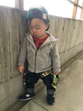 Leo♛さん(キッズ・80cm)の冬コーディネート