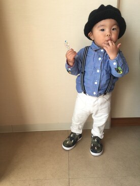 Leo♛さん(キッズ・80cm)の春コーディネート