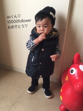 Leo♛さん（キッズ・80cm）の春コーディネート