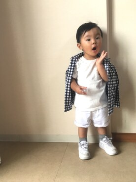 Leo♛さん（キッズ・80cm）の夏コーディネート