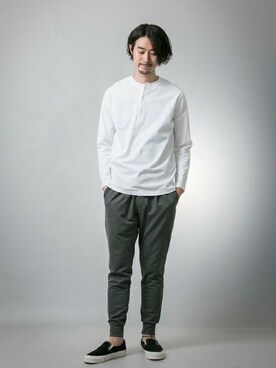 FUJIWARAさん（メンズ・177cm）の秋コーディネート