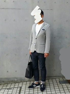 「SCHIATTI（スキャッテ）のアイテム（ジャケット/アウター）」を使った、たかボンドiさん（メンズ・182cm）の秋コーディネート
