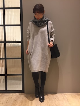 mayaさん（レディース・158cm）の冬コーディネート
