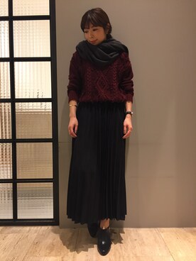 mayaさん（レディース・158cm）の冬コーディネート