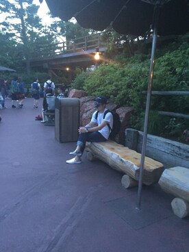 「この日のコーデのアイテム（その他、ホワイト系）」を使った、ma$aさん（メンズ・175cm）の夏コーディネート