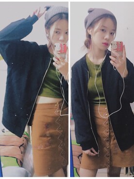 熊玖玖さんのコーディネート