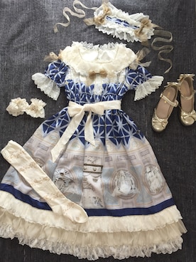 「lolitafashion」｜「アイテム（帽子）」を使った、Himezawaさん（レディース・170cm）の秋コーディネート