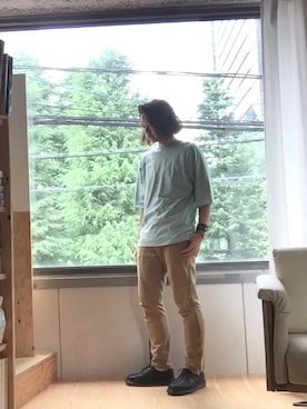 「sunsea」｜「アイテム（ブーツ）」を使った、コハラ ヨシユキさん（メンズ・180cm）の秋コーディネート