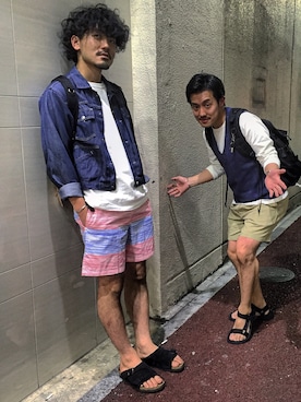 「Franks（フランクス）のアイテム」を使った、YUTA KABURAGI さん（メンズ・175cm）の夏コーディネート