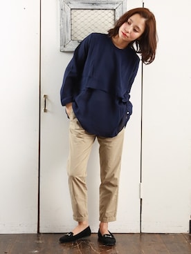 「アイテム（ブレスレット）」を使った、parfumPRさん（レディース・162cm）の春コーディネート