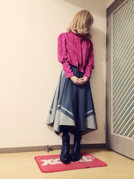 「banal chic bizarre」｜「アイテム（ブーツ）」を使った、きむさん（レディース・165cm）の夏コーディネート